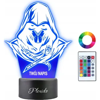 Lampička Noční lampa Plexido vícebarevná