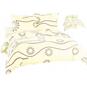 Povlečení BAVLNĚNÉ SATÉNOVÉ SILNÉ BAVLNA POVLEČENÍ 200x220 + 2X 70x80 SE ZIPEM - POLSKÝ VÝROBEK