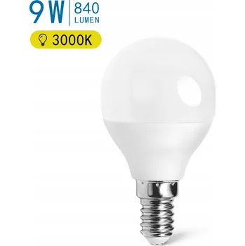 Žárovka LED žárovka Aigostar E14 9 W 3000 K