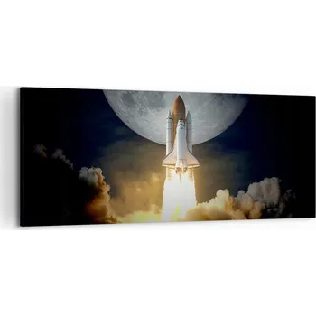 Obraz Foto obraz na plátně canvas 100x40 měsíc obývák ložnice na zeď velký