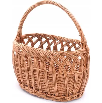 Nákupní košík Nákupní košík proutěný hnědý