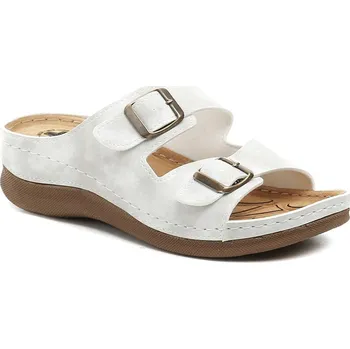 Dámská zdravotní obuv Medi Line 4617-S001 bílé dámské zdravotní pantofle EUR 40