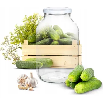 Zavařovací sklenice Zavařovací Sklenice Sezon 0503002199 26,5x15,5 cm 4l průhledný