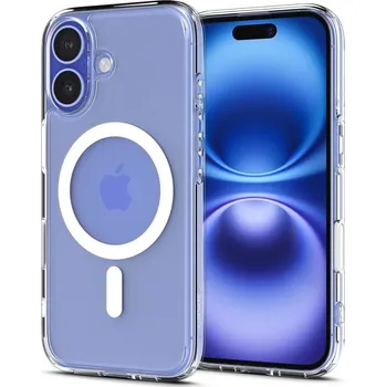 Pouzdro na mobilní telefon SPIGEN ULTRA HYBRID ”T” MAG MAGSAFE IPHONE 16 WHITE