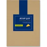 Prostěradlo s gumou SCANquilt bavlna 90 x 200 cm