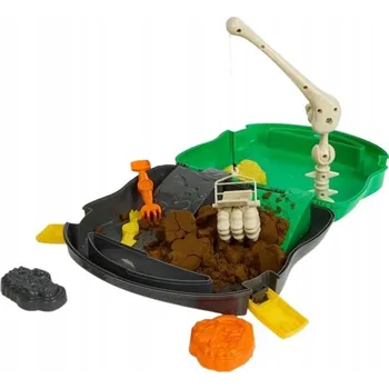 kinetický písek Zábavná sada na stavění z písku – Kinetický písek 1,5 kg + kufřík