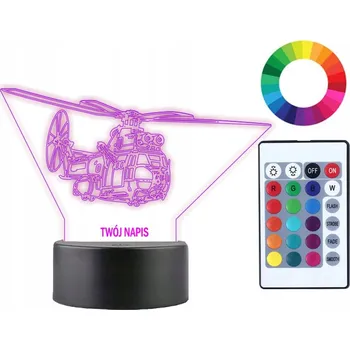 Lampička Plexido vícebarevná Noční lampa