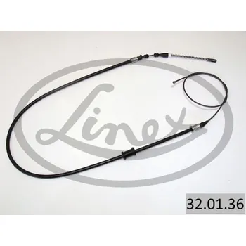 Lanko parkovací brzdy Tažné lanko, parkovací brzda LINEX 32.01.36