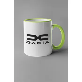 Hrnek s logem Dacia Barva: Zelená