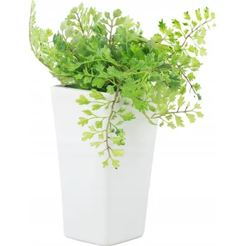 umělá květina UMĚLÝ KVĚT ADIANTUM v keramickém květináči