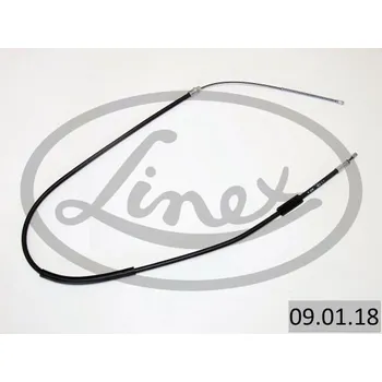 Lanko parkovací brzdy Tažné lanko, parkovací brzda LINEX 09.01.18