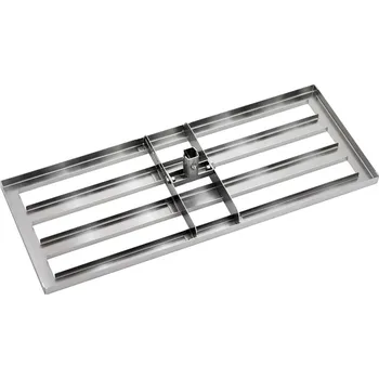 Příslušenství pro vertikutátor Risisani zapravovací a nivelační brána XXL z nerezové oceli – 160 cm