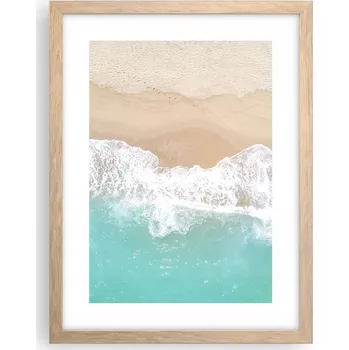 Obraz Obraz plakát v rámu světlý dub do obýváku 30x40 krajina plakáty na zeď