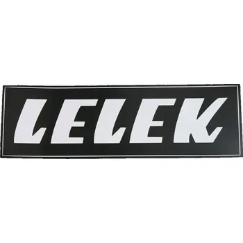 samolepka NÁLEPKA samolepky obtisk WSK LELEK černá bílá