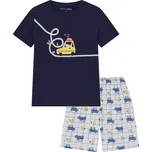 Chlapecké letní pyžamo Wolf S2561 tmavě modré