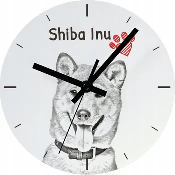 Hodiny Nástěnné hodiny Art-Dog bílé 20 cm