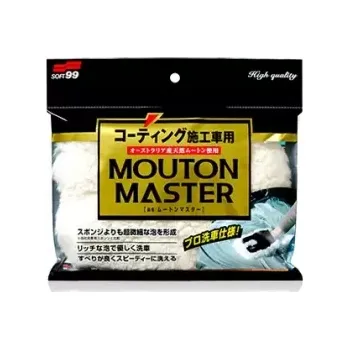 SOFT99 CAR WASH GLOVE MOUTON MASTER - Mycí rukavice