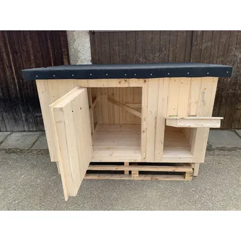 kurník Klasický kurník pro 10 slepic 165x95x112 cm