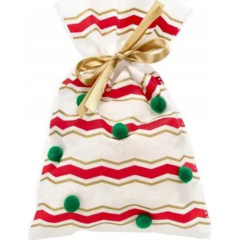 Dárková taška Vánoční pytel na dárky 30 x 20 cm