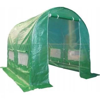 Obraz Fóliovník 350x200x200 cm zelený se 4 okny