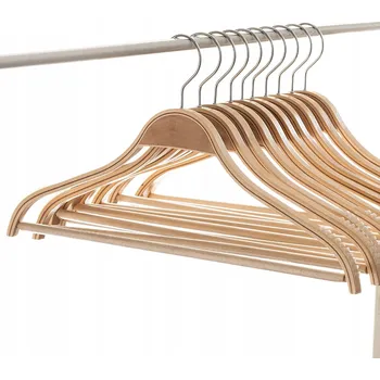 Věšák Šatní ramínko dřevěný Kadax odstíny hnědé