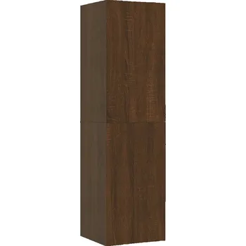 Televizní stolek Závěsná TV skříňka hnědá dub 30,5x30x110 cm