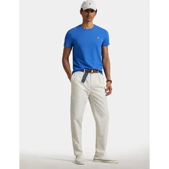 Pánské tričko Polo Ralph Lauren T-Shirt 710671438411 Modrá Slim Fit XXL