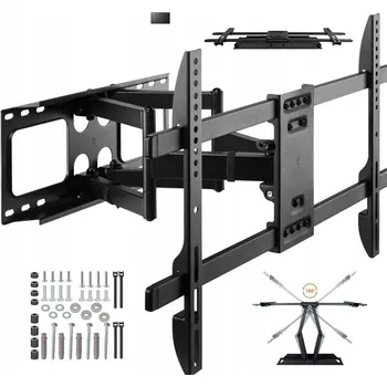 Televizní držák OTOČNÝ POHYBLIVÝ DRŽÁK NA TELEVIZI PRO QE55QN90C SAMSUNG, PEVNÝ NÁSTĚNNÝ