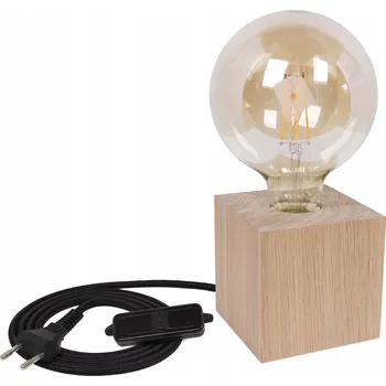 Lampička Stolní lampa Hellux PODZIM bezbarvá, béžová 60 W