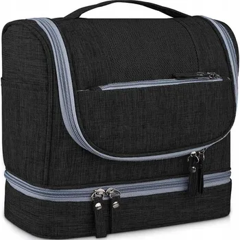 Kosmetická taška Kosmetická taška Sell CESTOVNÍ KOSMETICKÁ TAŠKA S HÁČKEM ROZKLÁDACÍ černá