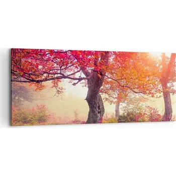 Obraz Foto obraz na plátně 100x40 krajina obývací pokoj ložnice na zeď velký