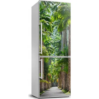 Fototapeta Samolepící tapeta na lednici Krajina s palmami 70x190 cm