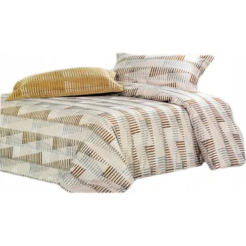 Povlečení POVLEČENÍ 160x200 + POVLAKY NA POLŠTÁŘE + PROSTĚRADLO 100% BAVLNĚNÝ SATÉN ELEGANTNÍ