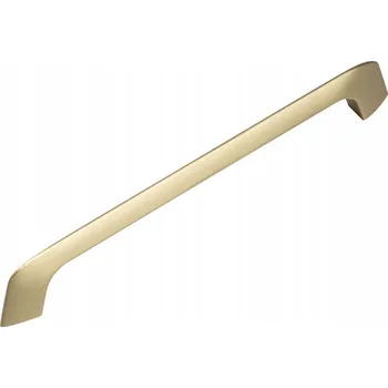 Nábytková úchytka RELINGOVÁ mosaz/zlatá rozteč 160 mm úchytka na nábytek ZLATÁ