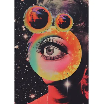 Plakát Plakát Oko v Kosmu bez rámu 39,5 x 55 cm