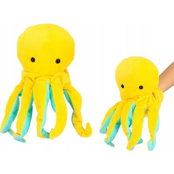 plyšák Plyšák Chobotnice Žlutá Loutka 25 cm