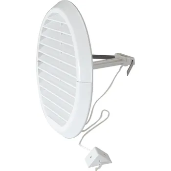 Větrací mřížka EDIL Plast s.r.l. Sklopná větrací mřížka bílá Průměr [mm]: Ø 100 / 140 Ø 100/140 / Ø 125/160