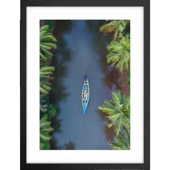 Obraz Obraz plakát v černém rámu do obýváku 30x40 indie foto plakáty na zeď