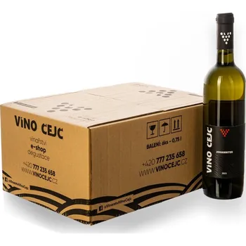 Arabský jazyk JOHANNITER 2023 Víno Čejč (5ks + 1ks ZDARMA) 0,75L JOH23 (5+1)