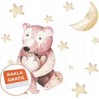 Samolepící dekorace Samolepka na stěnu zvířátka pro děti 100x95 cm