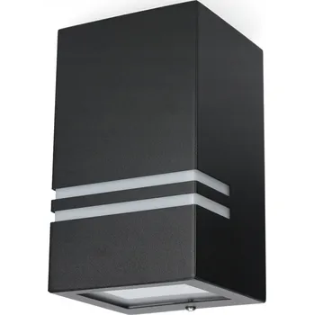 Nástěnné svítidlo Nástěnné zahradní svítidlo MICASA1 černé