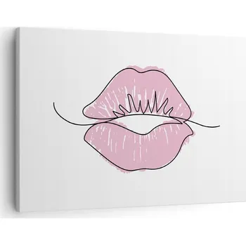 Obraz Obraz na plátně do obýváku ložnice 70x50 grafika foto obrazy na zeď