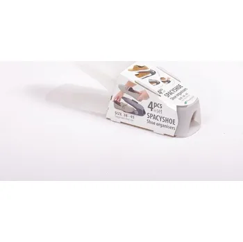 Organizér na boty PROSPERPLAST transparent vel. 38-45 4ks