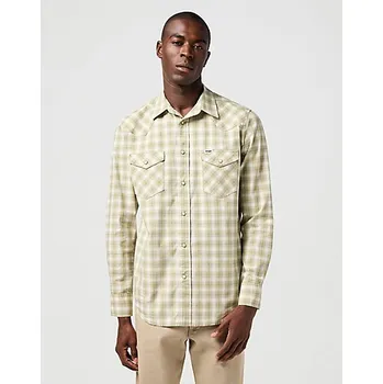 Pánská košile Košile Wrangler WESTERN SHIRT TEA Velikost: 3XL