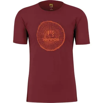 Pánské tričko KARPOS Anemone Evo T-Shirt, Pomegranate/Scarlet Ibis velikost: L