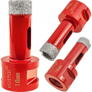 Vrták Děrová Korunkový Vrták Vorfal 16 mm
