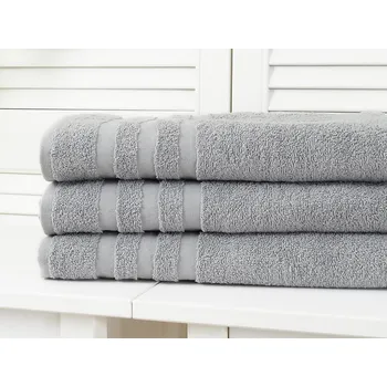 Ručník Dětský ručník LINEA 30x50 cm tmavě šedý, 100% bavlna