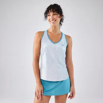 Pánské tričko KUIKMA Dámské tílko na padel Dry XS ŠEDÁ