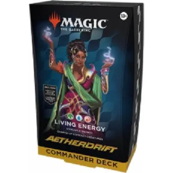 Sběratelská karetní hra Magic the Gathering Aetherdrift Commander Deck - Living Energy