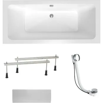 Vana Obdélníková vana Laguna Nora Plus 170x75 cm akrylát levá i pravá SIKONO1700ANPC